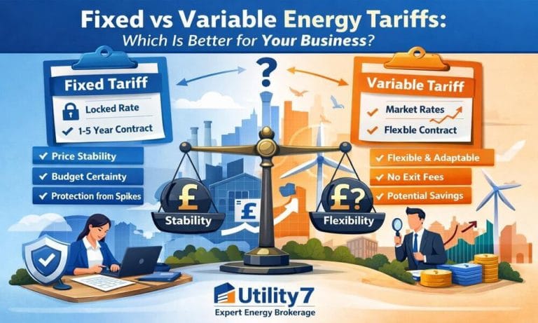 Fixed vs Variable Energy Tariffs for Businesses