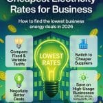 Cheapest Business Electricity Rates UK