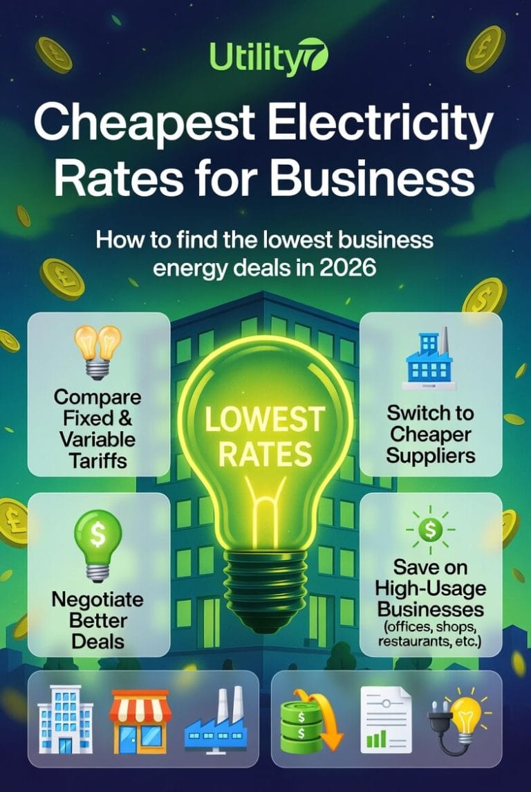 Cheapest Business Electricity Rates UK