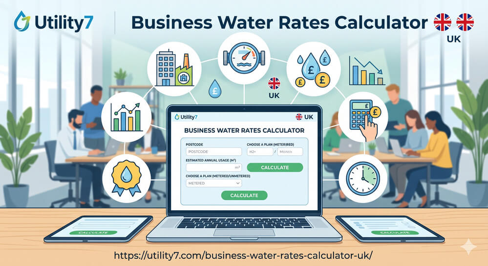 Business Water Rates Calculator UK 2026 | Calculate Your Business Water Bill Easily