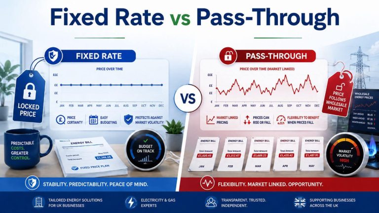 Fixed Rate vs. Pass-Through Energy Tariffs